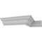 Ekena Millwork 5 7/8"H x 5 7/8"P x 8 3/8"F x 94 1/2"L Edwards Crown Moulding MLD06X06X08ED - alternate 5